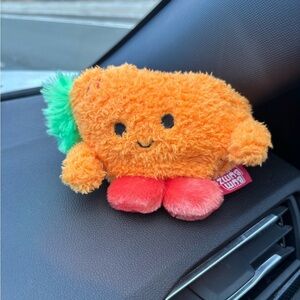 BumBumz 4.5" Carson The Carrot Plush RootBumz Series Orange